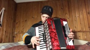 ЛЕЗГИНКА на аккордеоне+РАЗБОР