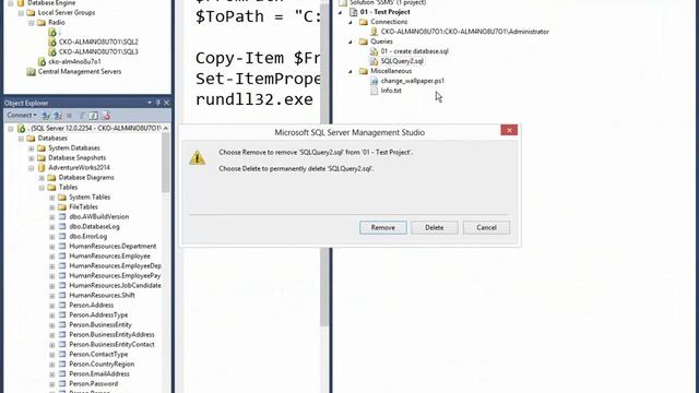 Эффективная работа с запросами в Microsoft SQL Server Management Studio