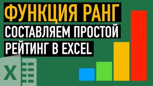 ?Функция РАНГ в Excel. Составляем простой рейтинг