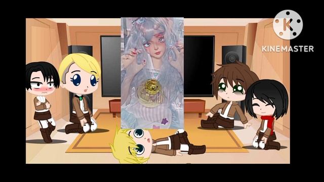 Aot react to y/n [Gacha Club] смотреть онлайн
