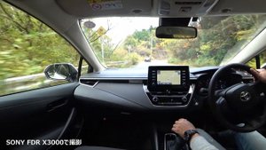 NEW COROLLA TOURING G-X  試乗しました。ワインディング編