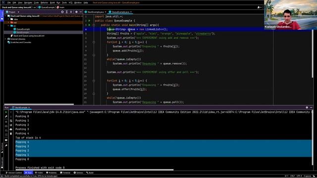 Using java.util Package to Create Stacks and Queues смотреть онлайн