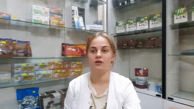 Продавец консультант диабетического магазина рассказывает о своей работе.
