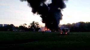 Место крушения самолёта Ил-76 ВКС России под Рязанью