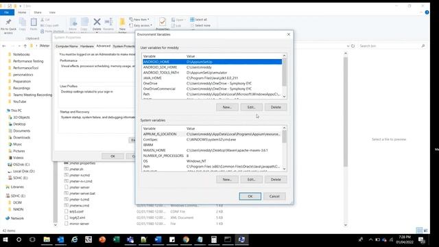 How to Resolve  jmeter is not recognized as an internal or external command