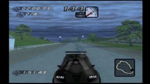 Need For Speed High Stakes (PS1) - 4 Laps Police Pursuit McLaren F1 GTR