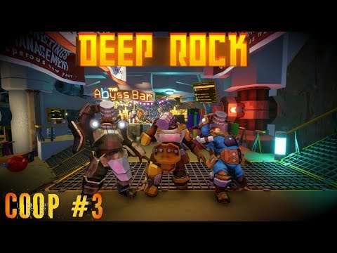 С наступающим! Deep Rock Galactic прохождение кооператив стрим запись часть #3