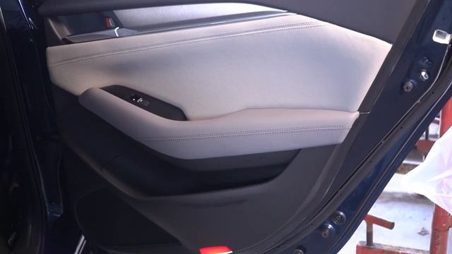 Mazda 6 - перетяжка салона в светлую фактурную экокожу [СВЕТЛЫЙ САЛОН 2022]