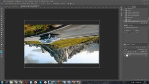 Как отразить по горизонтали в фотошопе - Уроки фотошопа для начинающих