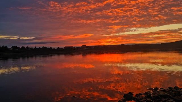 Утки на закате