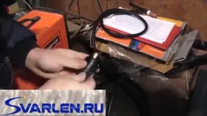 Подключение вентильной горелки TIG к аппарату ММА Сварог с дополнительной функцией TIG