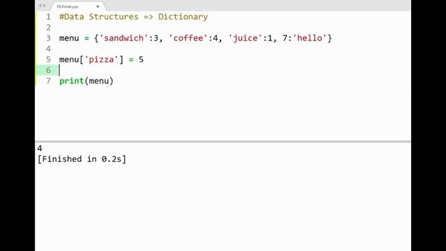 Python Tutorial #12 [Beginners] - Dictionary