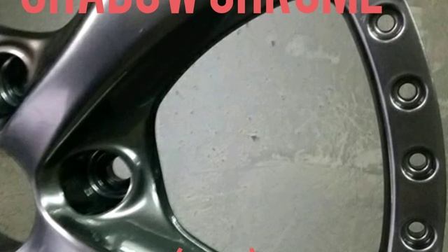 Как покрасить диски порошковой краской в киеве, в цвет темный хром (shadow chrome) смотреть онлайн