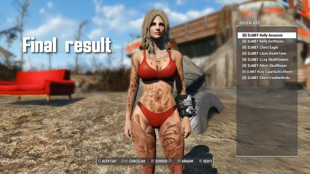 Fallout 4 Mods: Best Full Body Tattoos EVER! смотреть онлайн