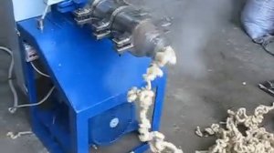 Работа экструдера ЭКЗ-95