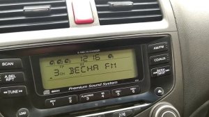 Настройка часов Хонда аккорд 7