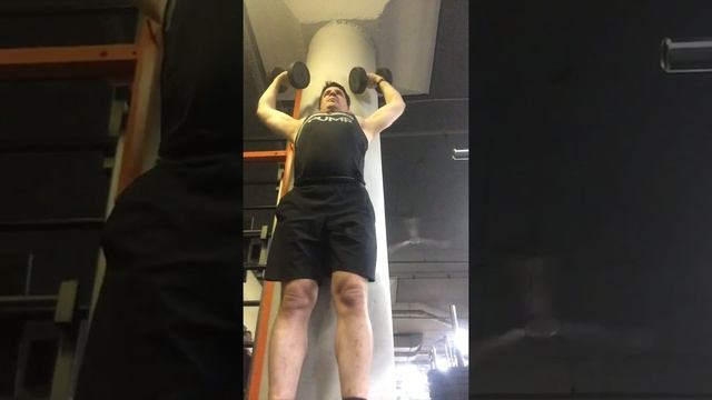 Жим гантелей вверх 12кг смотреть онлайн