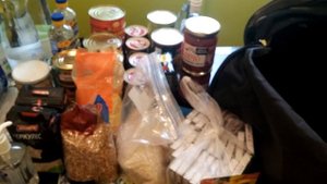 Запас продуктов в случае кризиса или военных действий