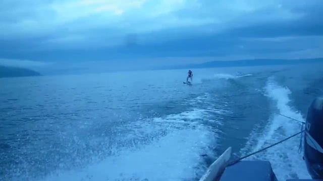 Водные лыжи на Байкале смотреть онлайн