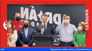 ADRIÁN DE LA GARZA RECONOCE DERROTA FRENTE A SAMUEL GARCÍA