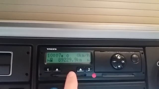 Картка тахографа і тахограф.