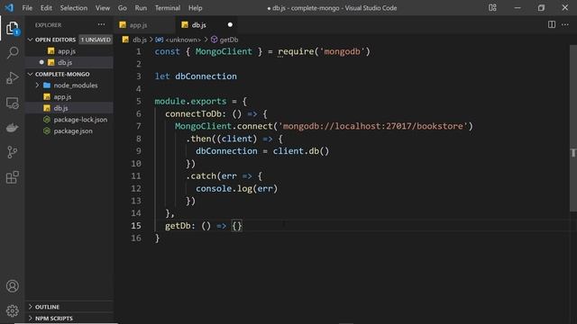 Complete MongoDB Tutorial #16 - Connecting to MongoDB