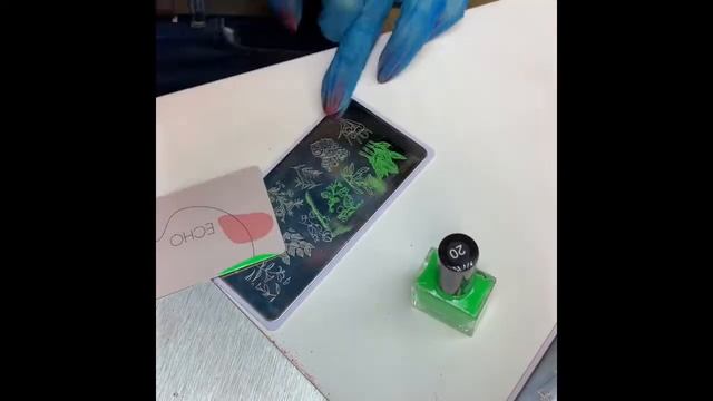 Стемпинг на ногтях смотреть онлайн