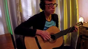 Миллион алых роз. Флейта, гитара, шейкер и казу