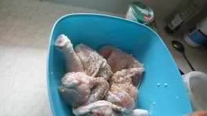 Курица в сметанно - медовом маринаде