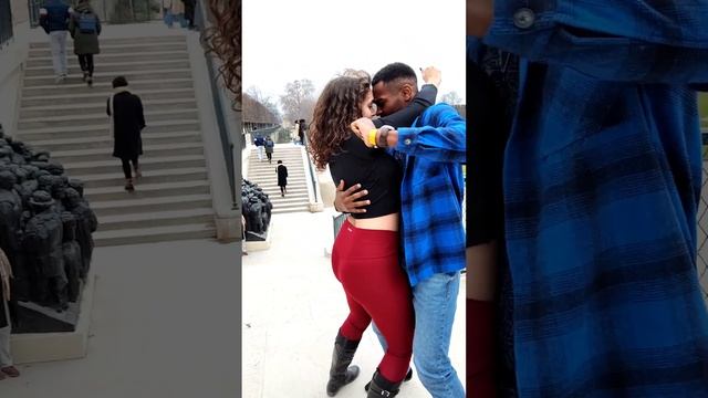 Tijana & Koko [ Boquita Sensual - Chris Paradise ] Bachata Improvisation in Paris смотреть онлайн