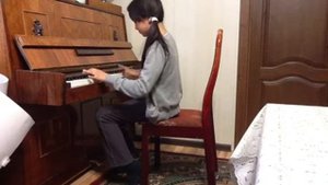 Талант на Piano мелодия "Цыганочка"