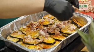 Мусака из кабачков и баклажанов с Беконом от Велком!