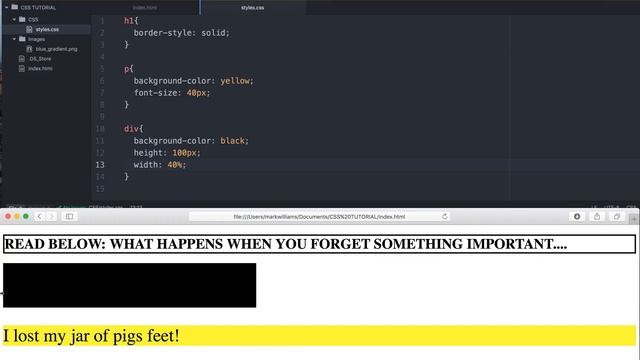CSS Tutorial | Height and Width смотреть онлайн