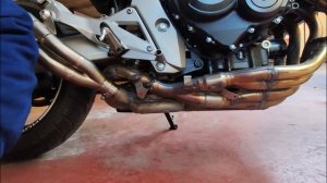 Tutorial - 2009 Honda Hornet 600 MIVV Double Gun exhaust installation