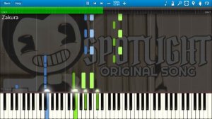CG5 ft. CK9C - Bendy and the Ink Machine Song (Spotlight) (Piano Cover) + Sheets