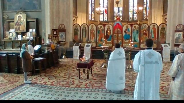 Панихида. Троицкая родительская суббота. 6 мая 2020 смотреть онлайн