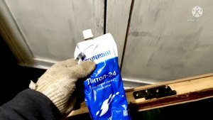 Как повесить дверь в неудобном месте на простую петлю ?#лайфхак