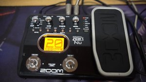 Zoom G2.1NU Guitar Processor Sound Patches Demo