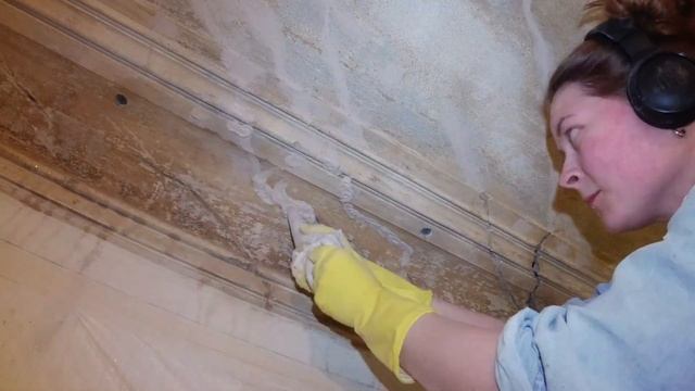 6. Восполнение утрат. Лепнина, потолок и штукатурный карниз Ремонт, восстановление и реставрация СП