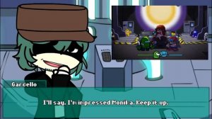 GRANDPA SENPAI | Friday Night Funkin' reacts to IMPOSTOR V3 | xKochanx | FNF react | FNF Gacha