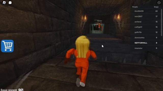 КОРОЛЕВА РОБЛОКСА ПОПАЛА в ТЮРЬМУ БАРРИ! BARRY'S PRISON RUN! Roblox смотреть онлайн