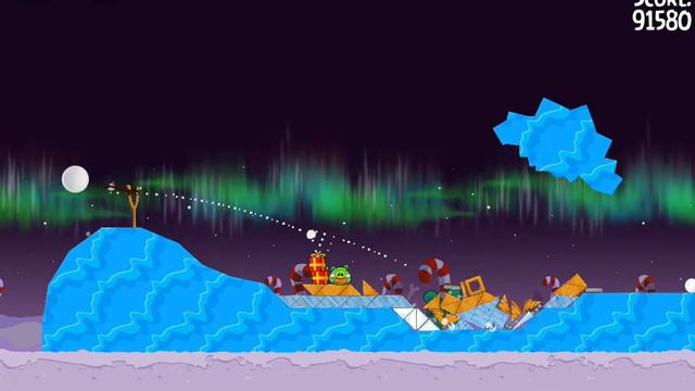 Angry Birds Seasons Winter Wonderham 1-16 Прохождение на 3 Звезды смотреть онлайн