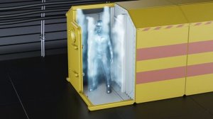 КемМаш. Пункт переключения в резервные самоспасатели. 3D-презентация продукта