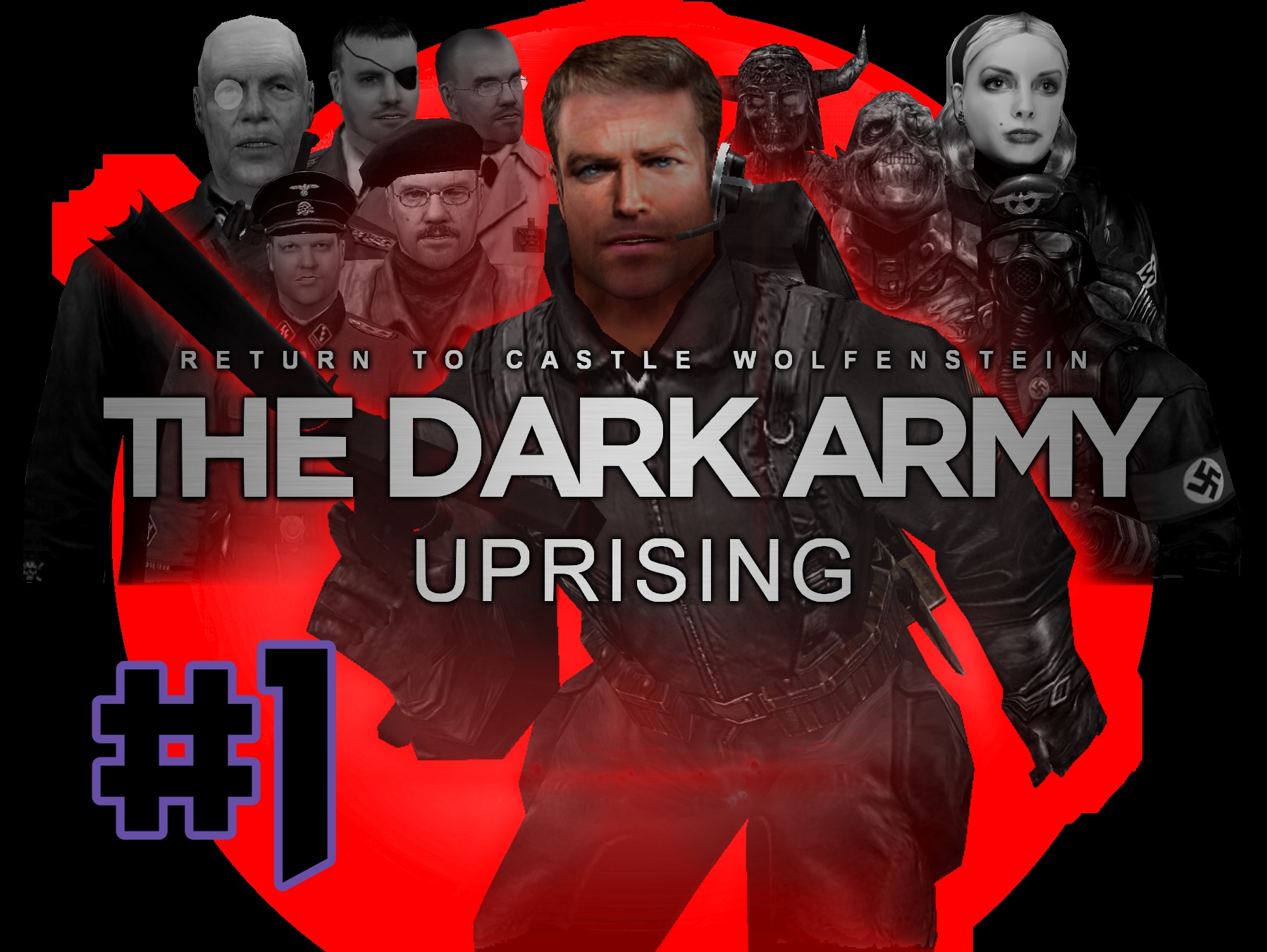 Return to Castle Wolfenstein (Real RTCW): Thе Dаrk Аrmy Uprising -  Бласкович на отдыхе #1