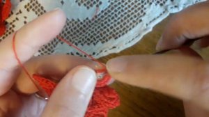 Как связать цветок Мак крючком, часть 2 рукоделие