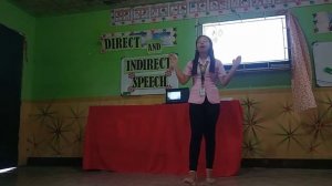 Demonstration Teaching - Direct and Indirect Speech