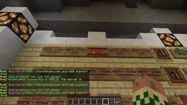 Hide'N'Seek - Minecraft мини-игра в прятки смотреть онлайн