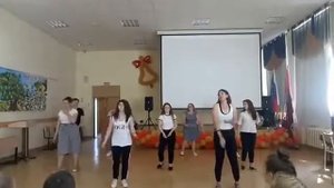 Флешмоб на закрытие школьного лагеря