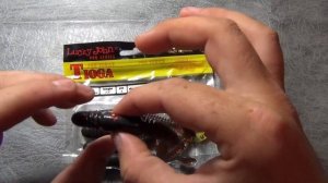 Видеообзор легендарной съедобной резины Lucky John Pro Series Tioga по заказу Fmagazin