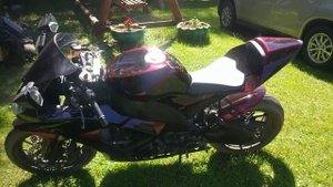 Zx10r в цвете Кэнди на черном